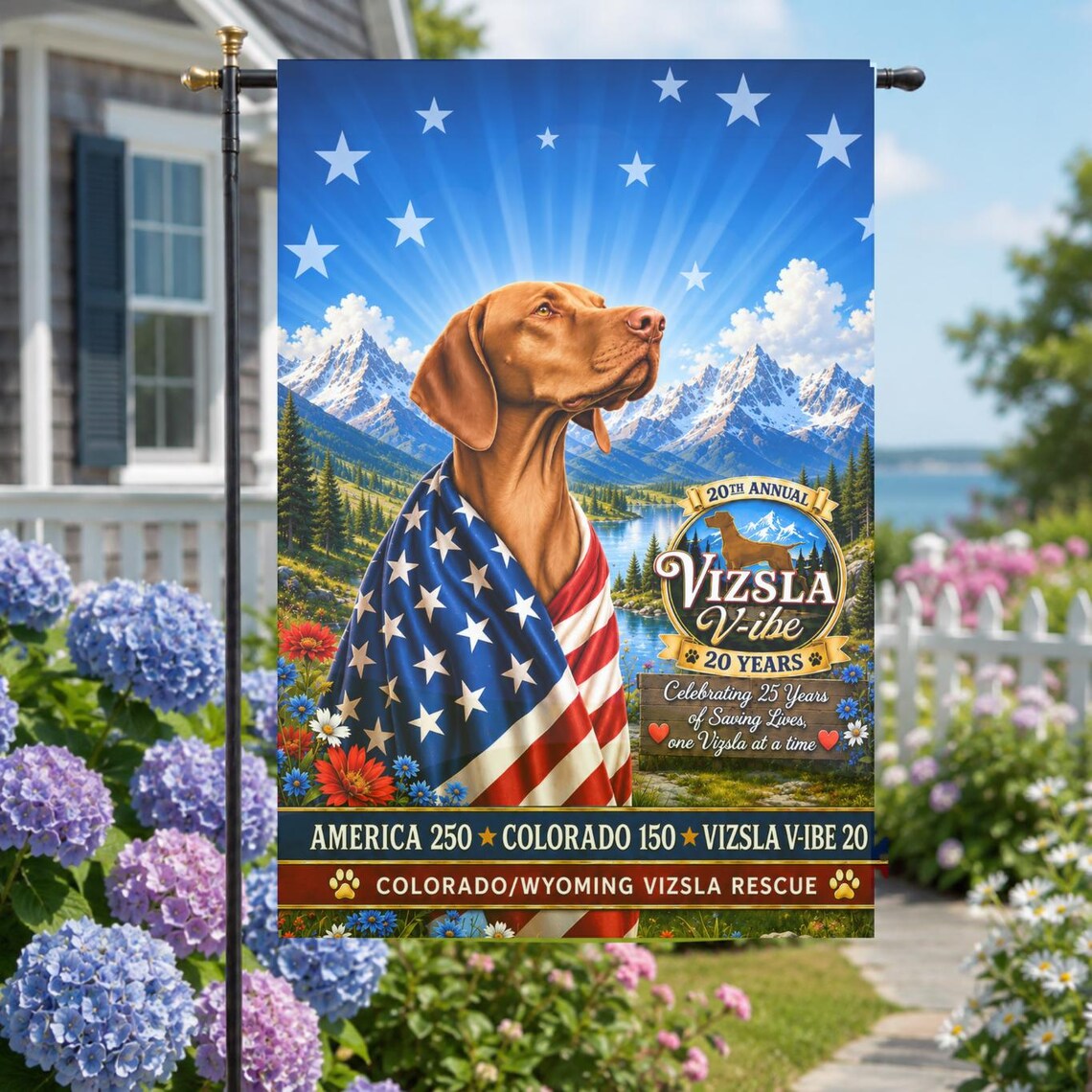 20th Annual Vizsla V-ibe Freedom's Best Friend